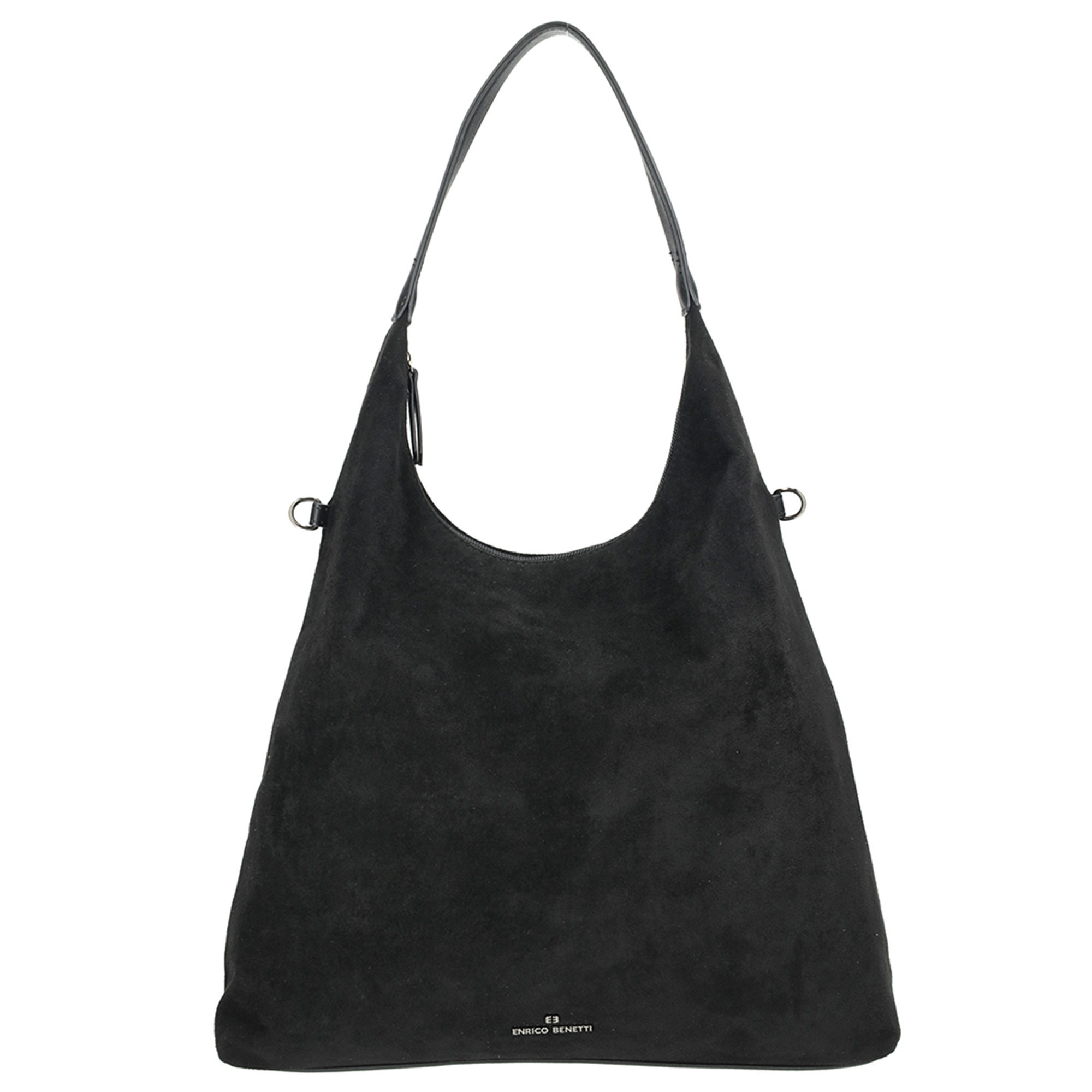 Dámská shopper kabelka černá - Enrico Benetti