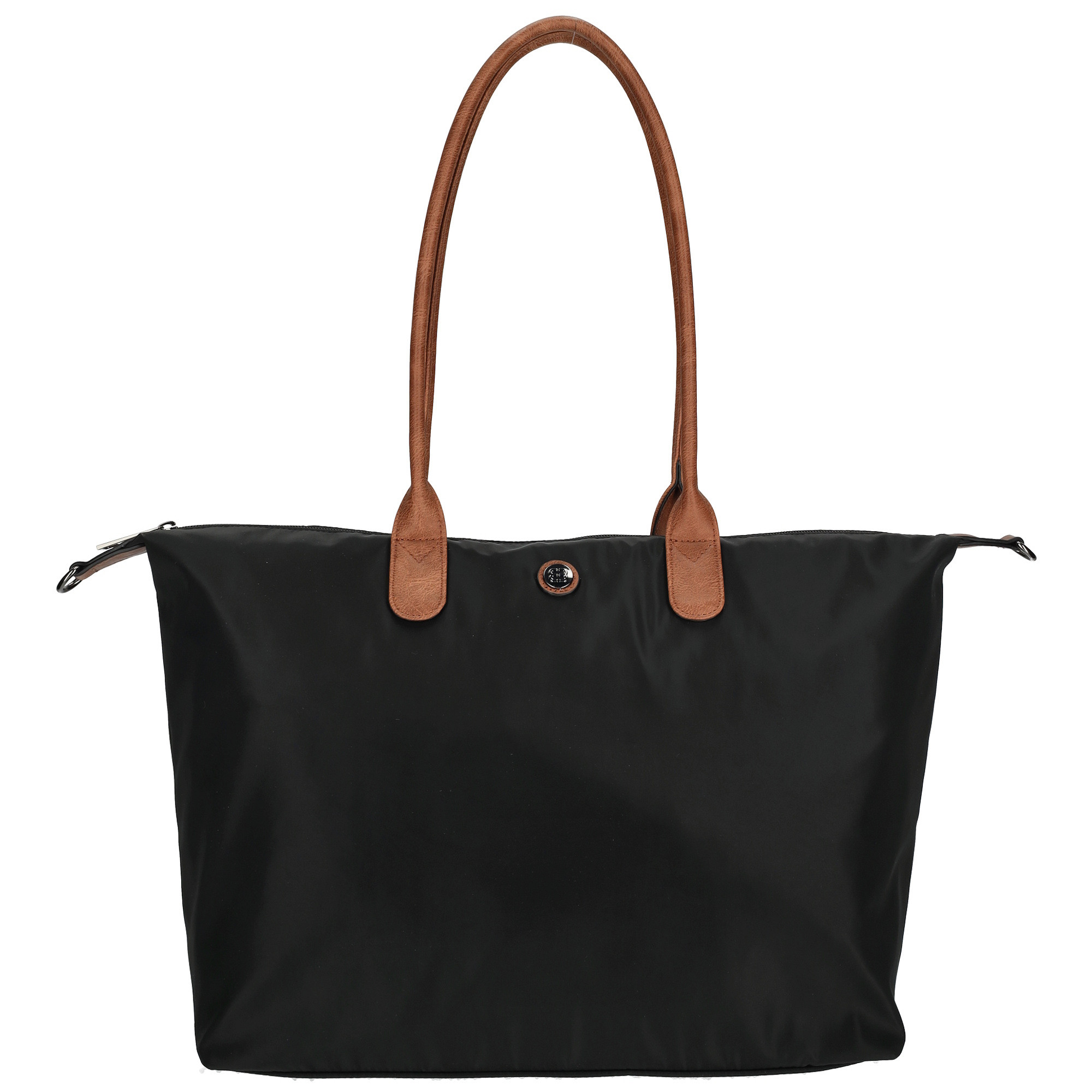 Dámská shopper kabelka černá - Enrico Benetti