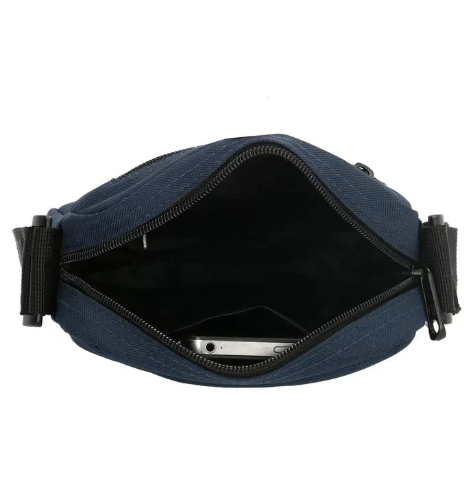 Pánská crossbody taška modrá - Enrico Benetti Amsterdam 