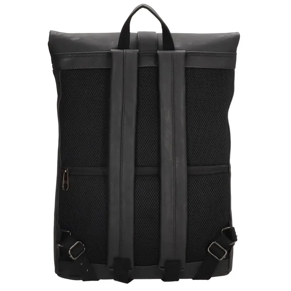 Městský batoh nejen na notebook 15" černý 15L - Enrico Benetti