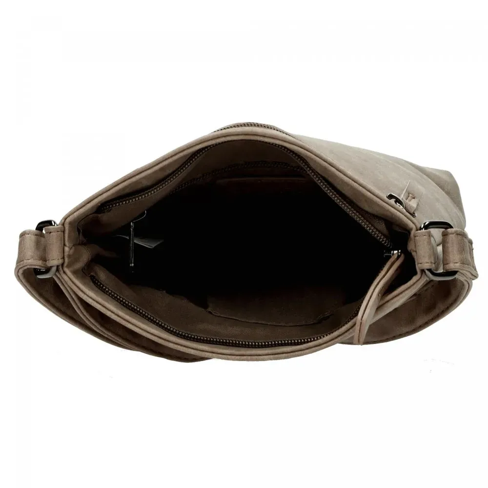 Dámská crossbody kabelka přes rameno hnědá - Enrico Benetti Alice 