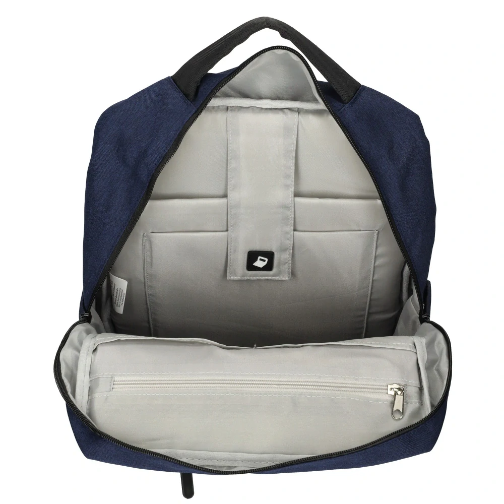 Pánský městský batoh modrý 14" 18L - Enrico Benetti 