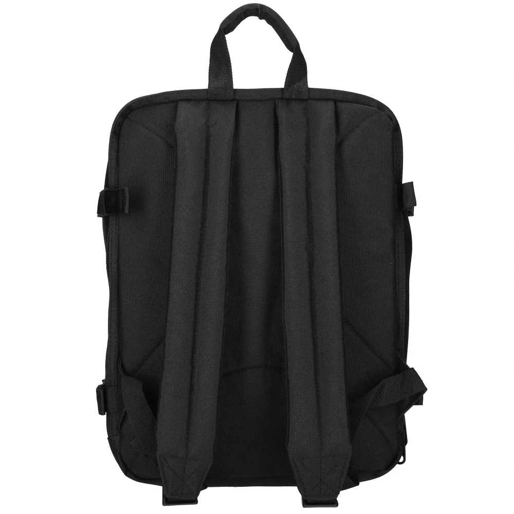 Unisex batoh nejen do letadla černý 17" 24L - Enrico Benetti