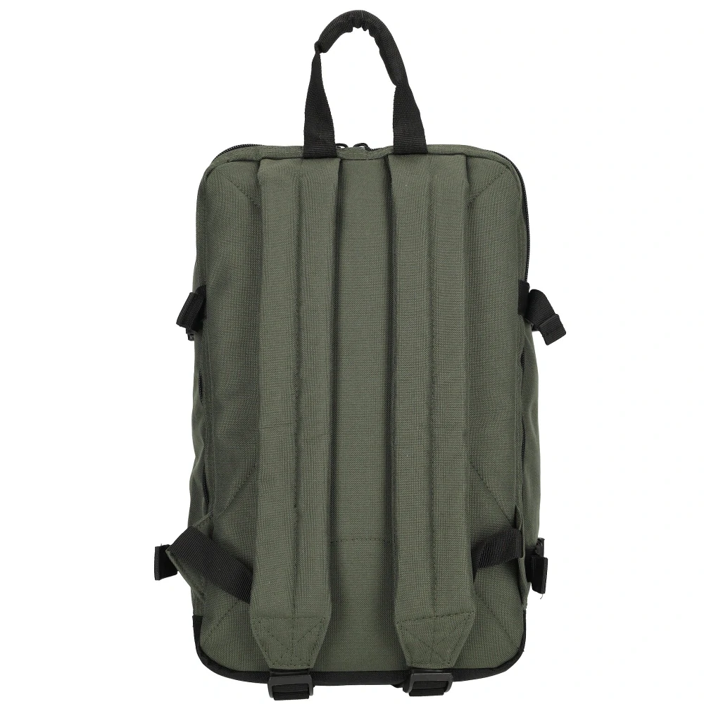 Unisex batoh nejen do letadla zelený 13" 20L - Enrico Benetti