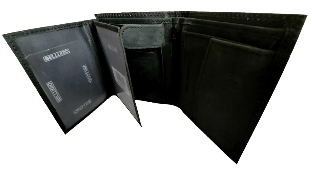 Pánská kožená peněženka Bellugio černá