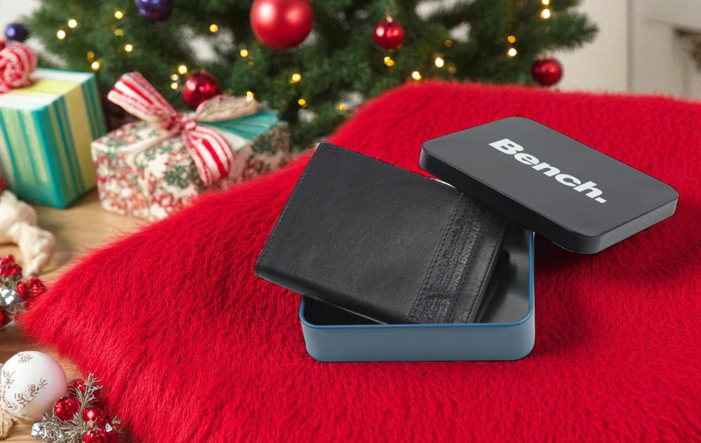 Pánská kožená peněženka Bench černá