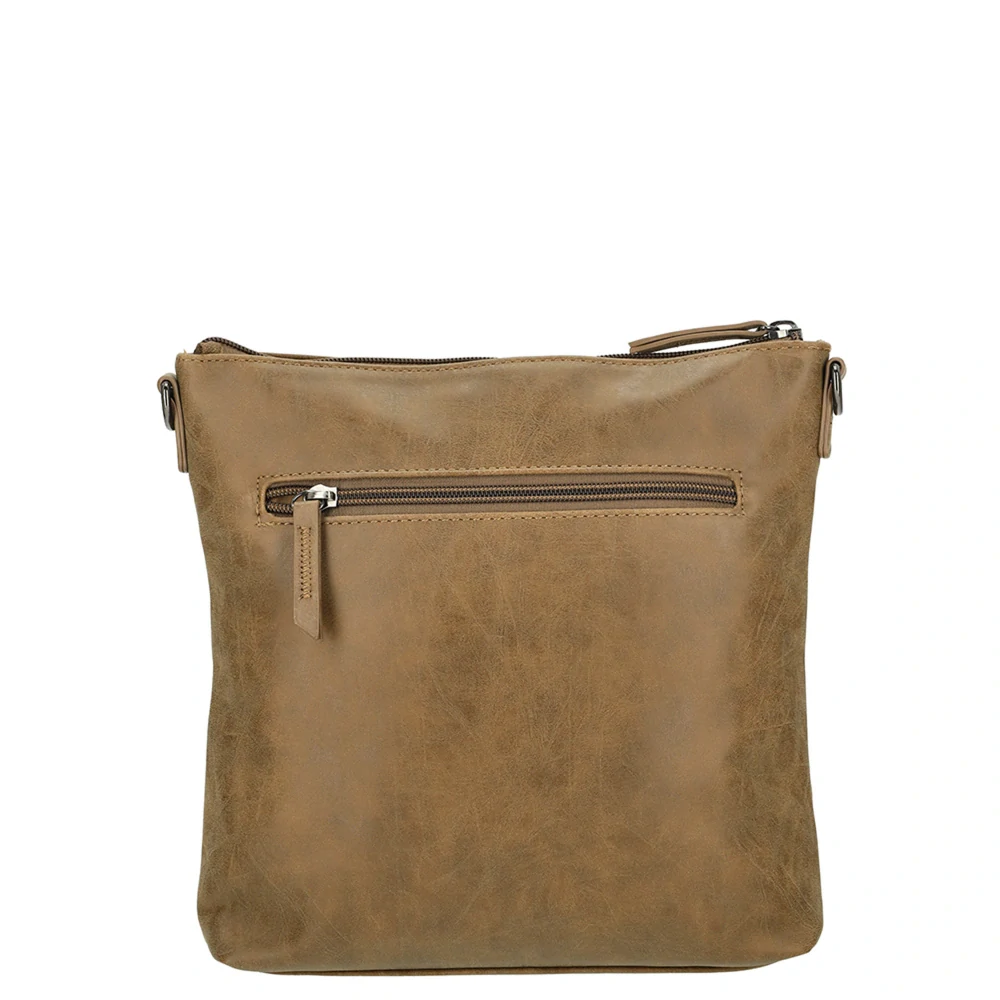 Dámská crossbody kabelka hnědá - Enrico Benetti Stacey
