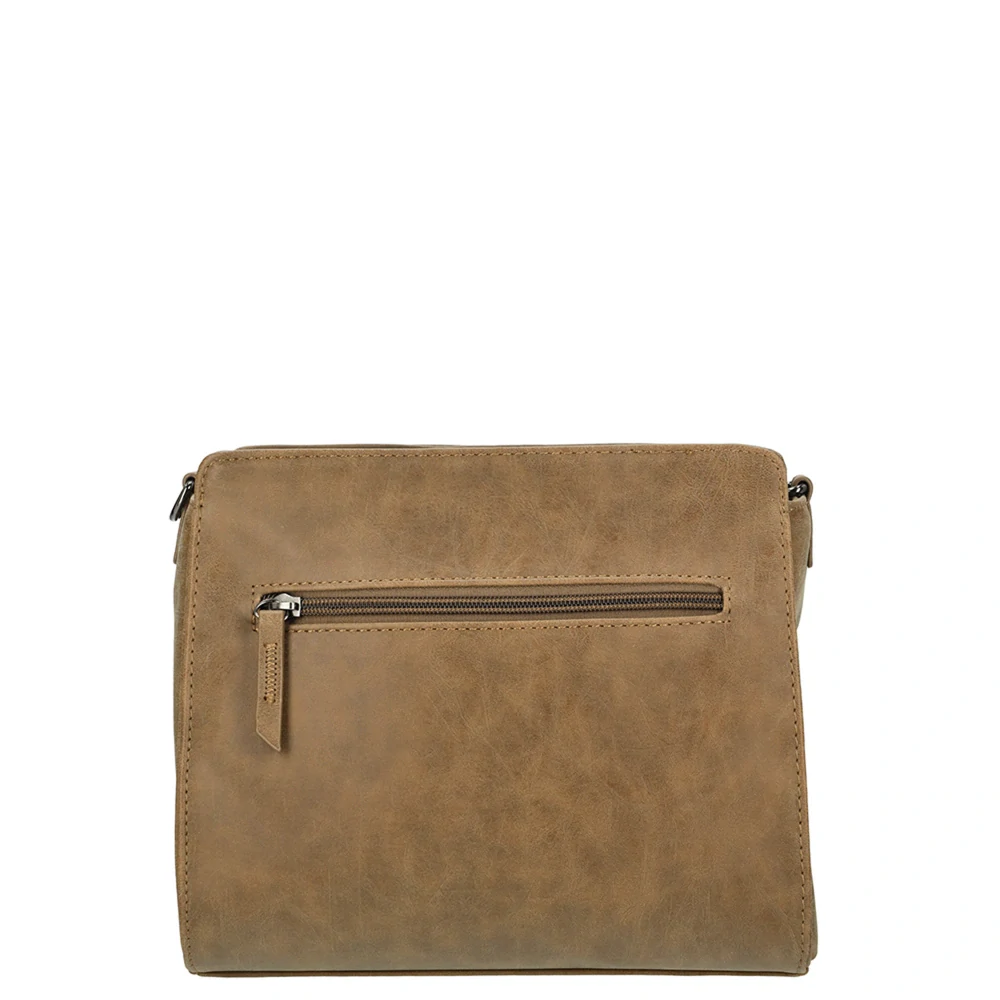 Dámská crossbody kabelka hnědá - Enrico Benetti Stacey