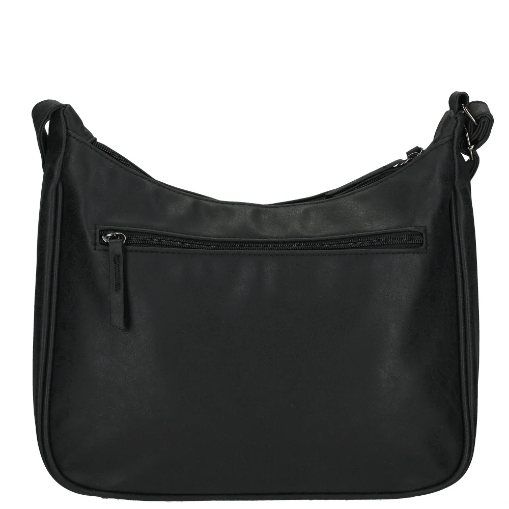Dámská crossbody kabelka černá - Enrico Benetti