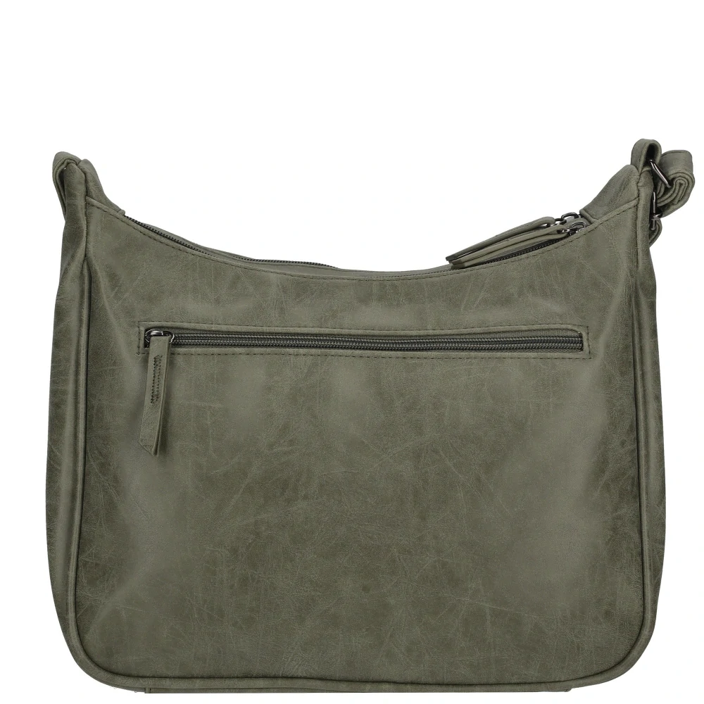Dámská crossbody kabelka zelená - Enrico Benetti 