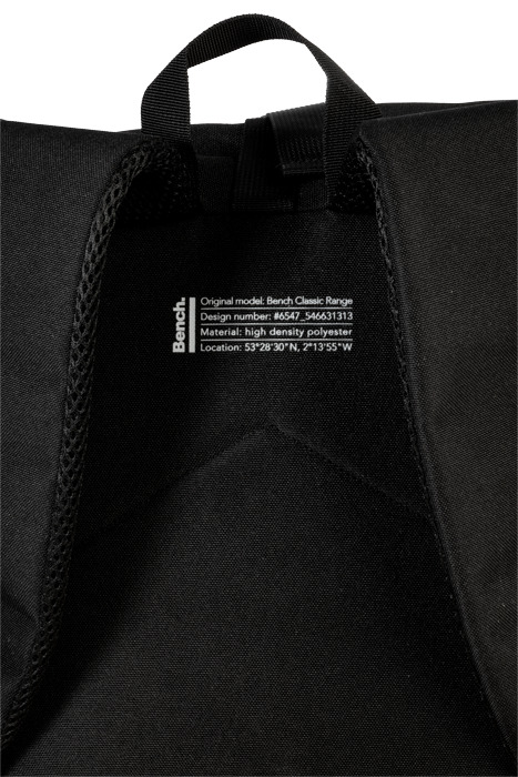 Městský batoh černý 21L - Bench Solid