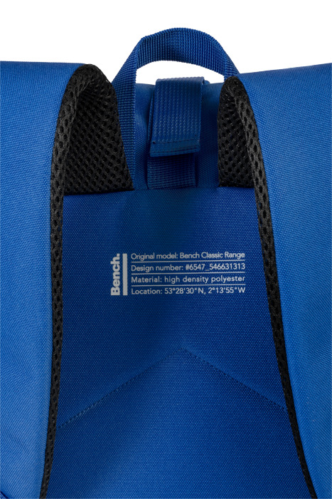 Městský batoh modrý 21L - Bench Solid