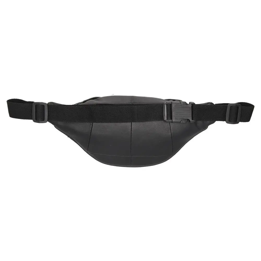 Pánská kožená ledvinka černá - Double-D 