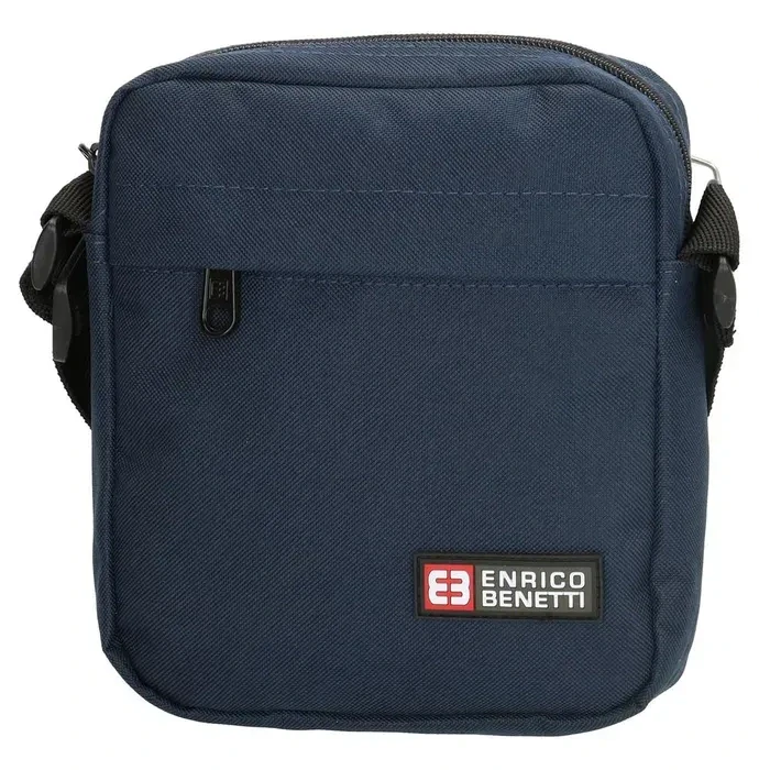 Pánská crossbody taška modrá - Enrico Benetti Amsterdam 