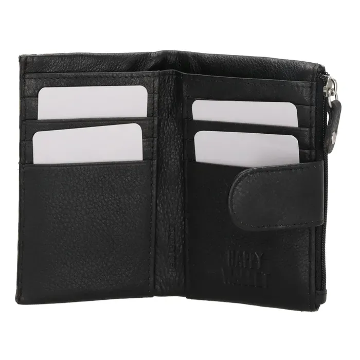 Dámská kožená peněženka Happy Wallet s motýli