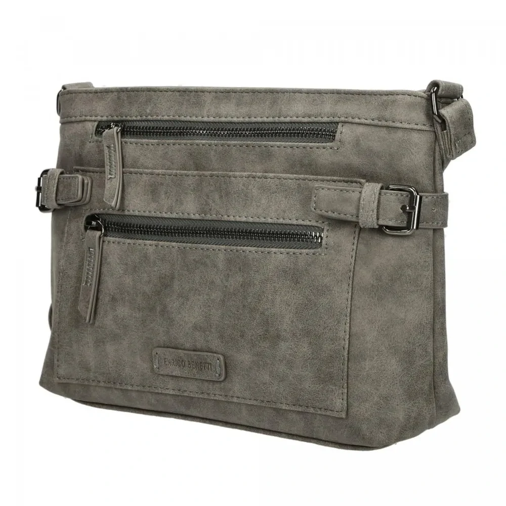 Crossbody kabelka šedá - Enrico Benetti Nouméa 