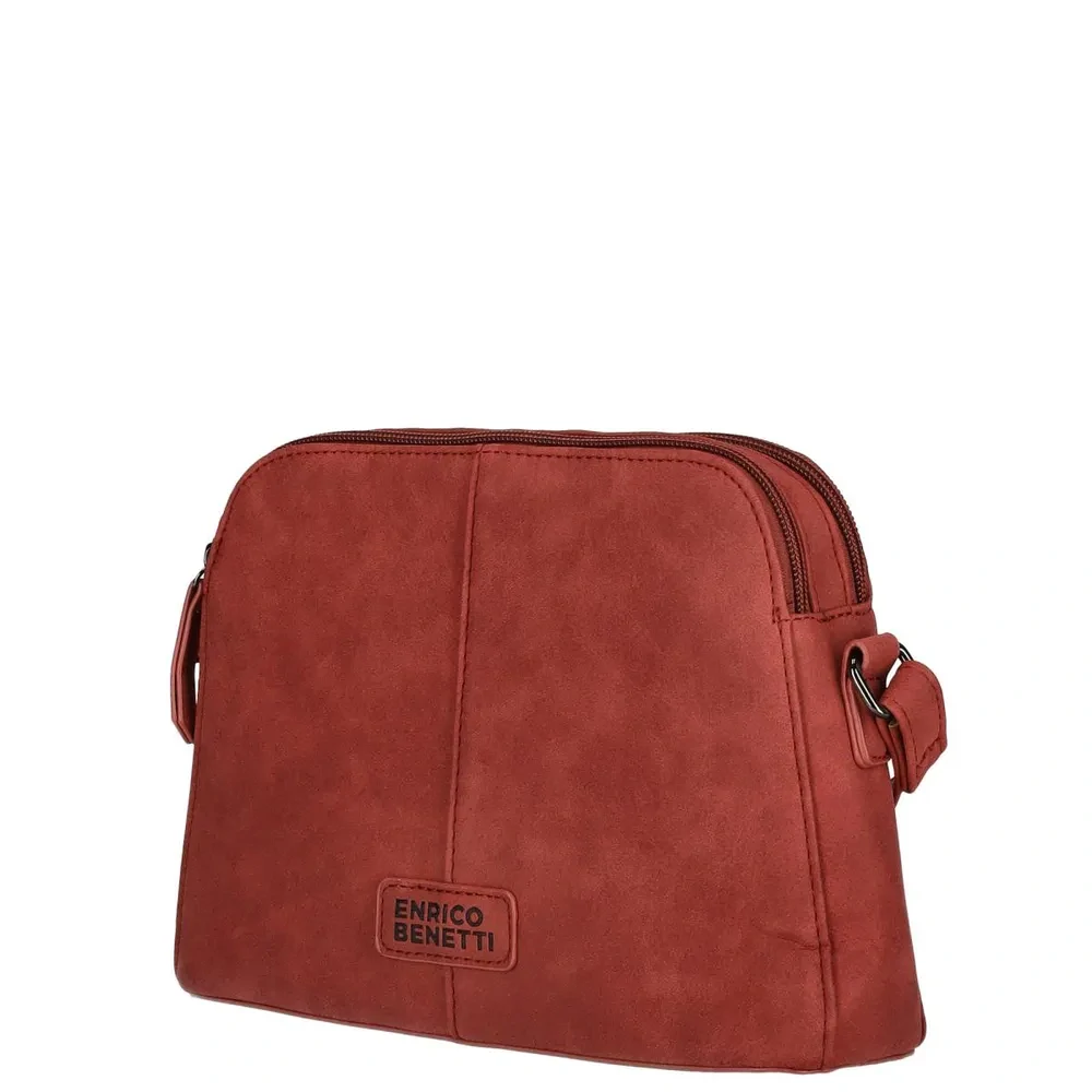 Dámská crossbody kabelka červená - Enrico Benetti Kensi 