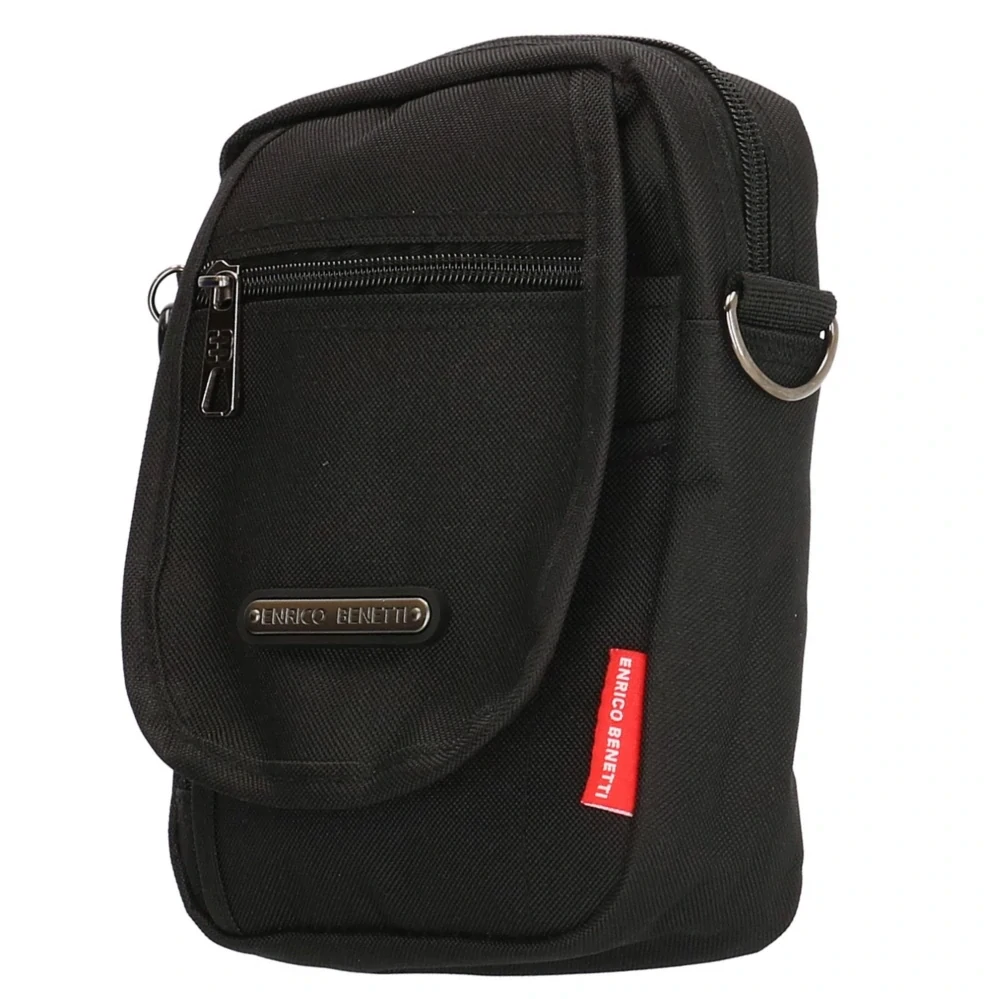Pánská taška přes rameno černá - Enrico Benetti Garda 
