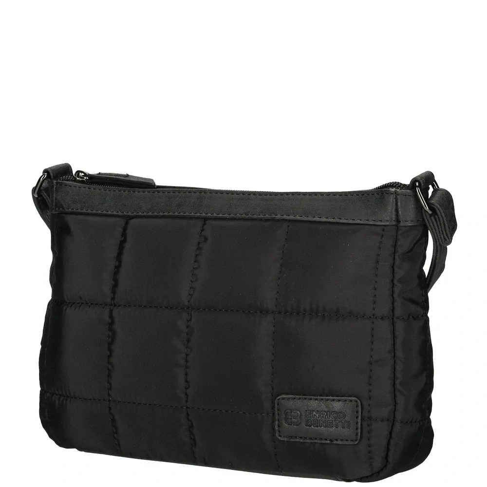 Dámská crossbody kabelka černá - Enrico Benetti 