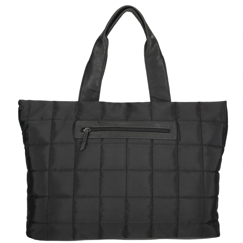Dámská shopper kabelka černá - Enrico Benetti