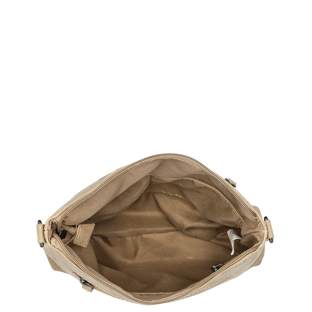 Dámská crossbody kabelka béžová - Enrico Benetti Stacey