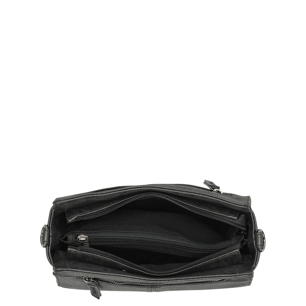 Dámská crossbody kabelka černá - Enrico Benetti Stacey