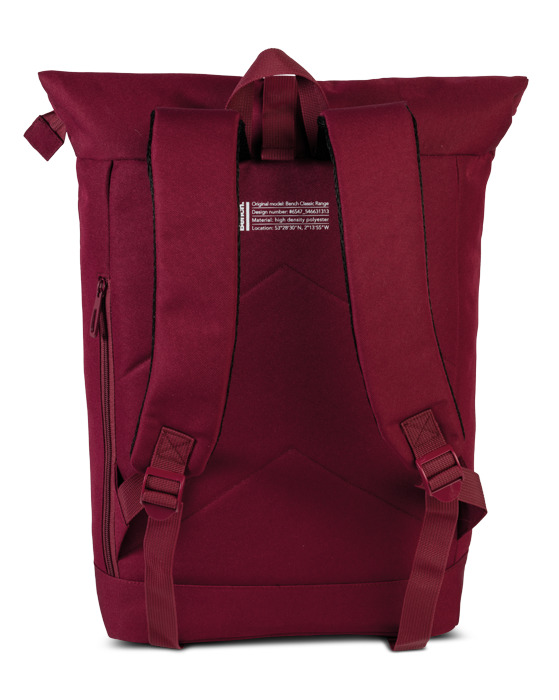 Městský batoh červený 21L - Bench Solid
