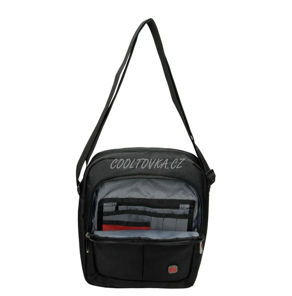 Pánská taška přes rameno černá - Enrico Benetti Cornell