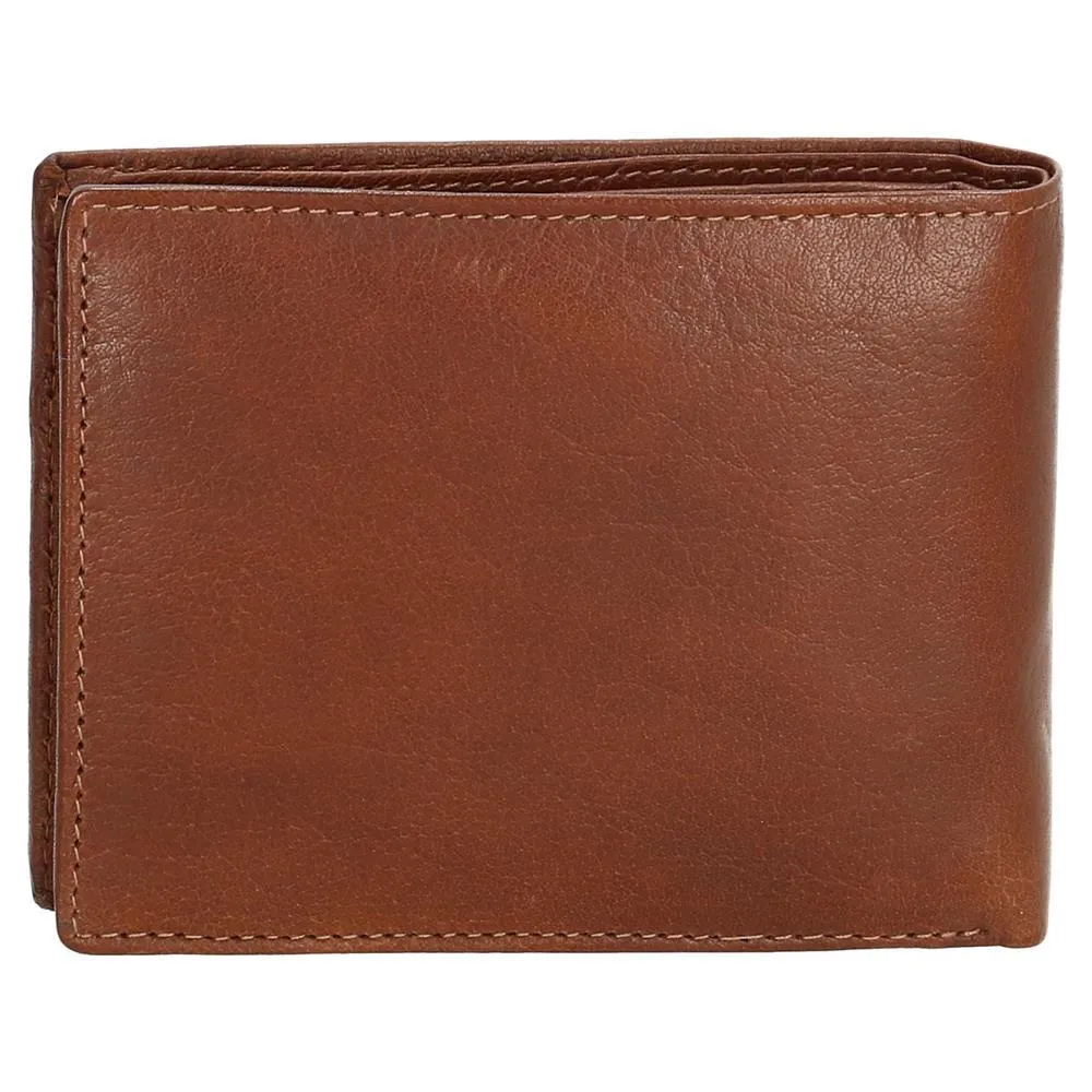 Pánská kožená peněženka Hide & Stitches hnědá 