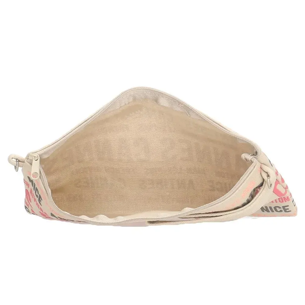 Dámská textilní kabelka béžová - PE-Florence Cities 