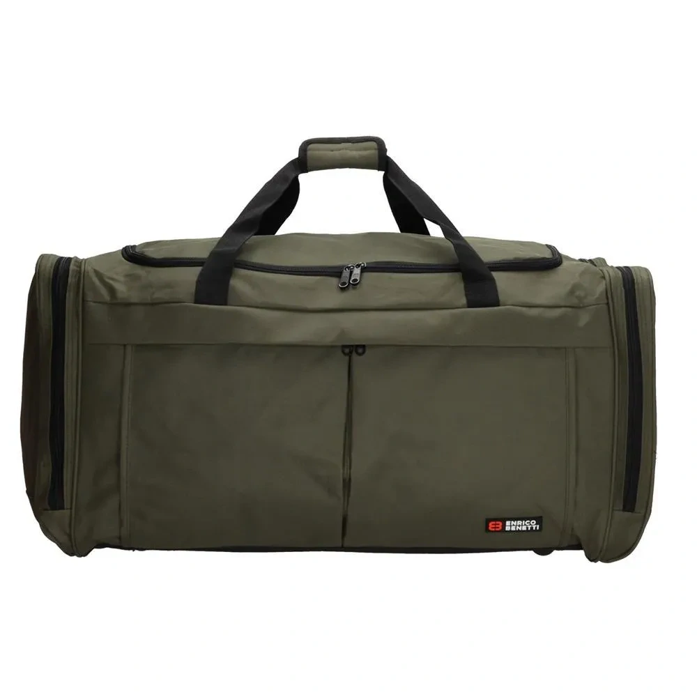 Velká cestovní taška zelená 87L - Enrico Benetti