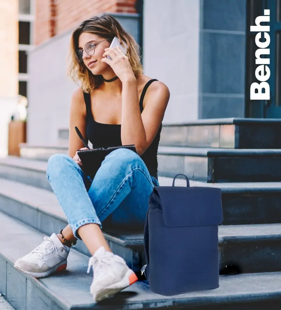 Městský batoh fialový 9L - Bench 