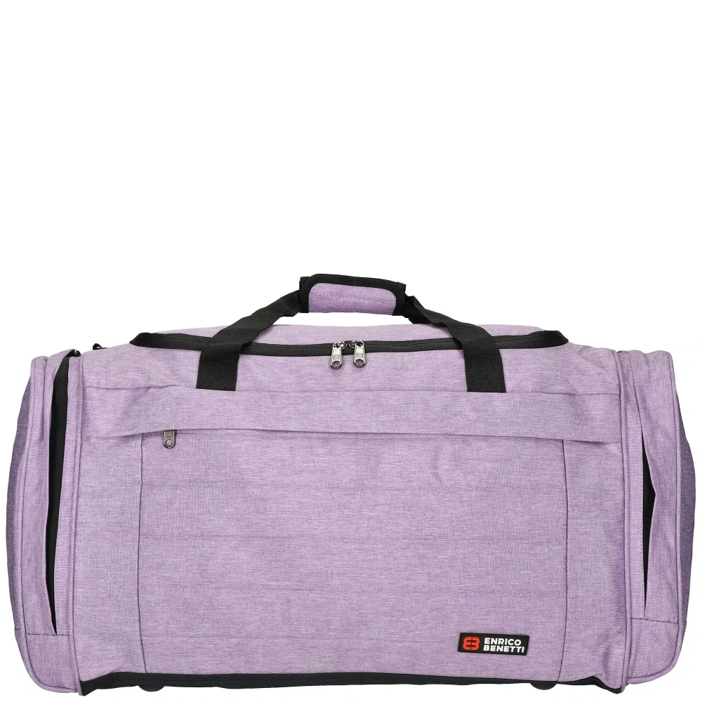 Velká sportovní taška fialová 87L - Enrico Benetti