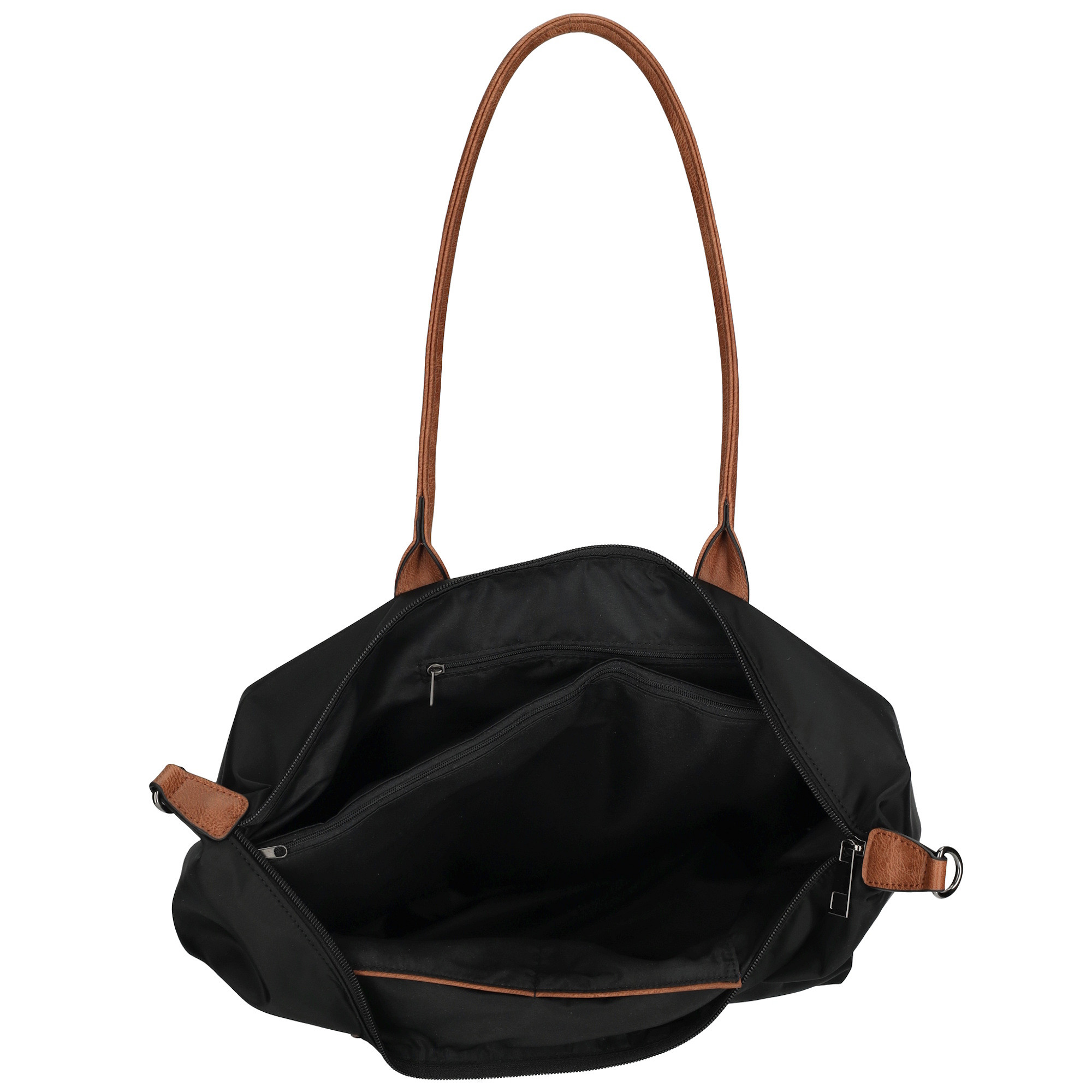 Dámská shopper kabelka černá - Enrico Benetti