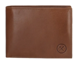 Pánská kožená peněženka Hide & Stitches hnědá 