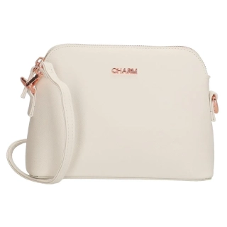Dámská crossbody kabelka bílá - Charm London 