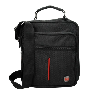 Pánská taška přes rameno černá - Enrico Benetti Cornell